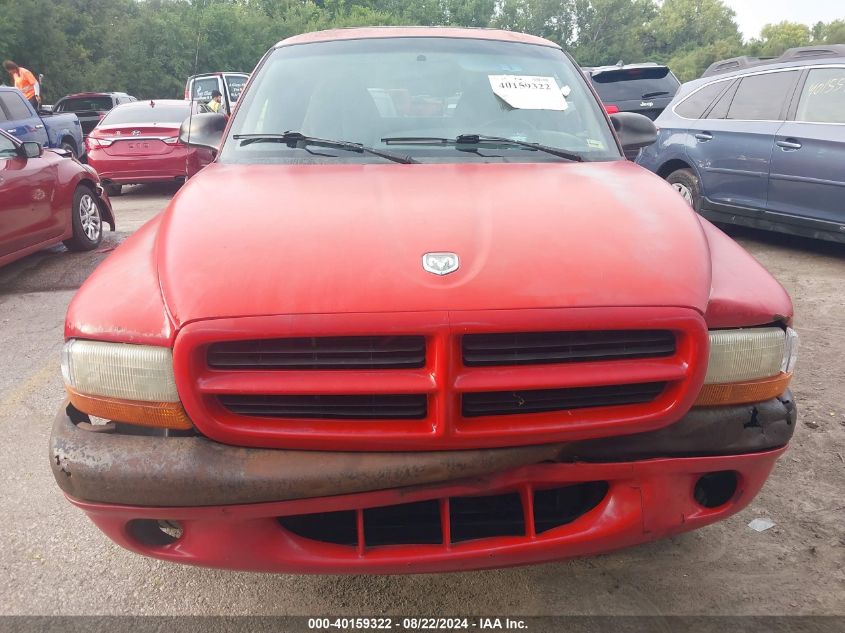 1998 Dodge Dakota Slt/Sport VIN: 1B7GL22X1WS665983 Lot: 40159322