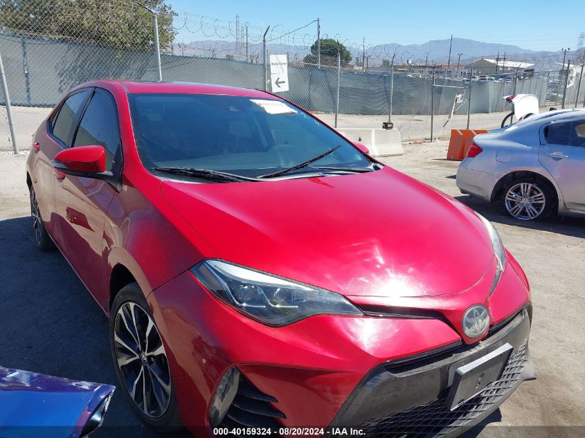 2017 Toyota Corolla Se VIN: 2T1BURHEXHC757426 Lot: 40159324