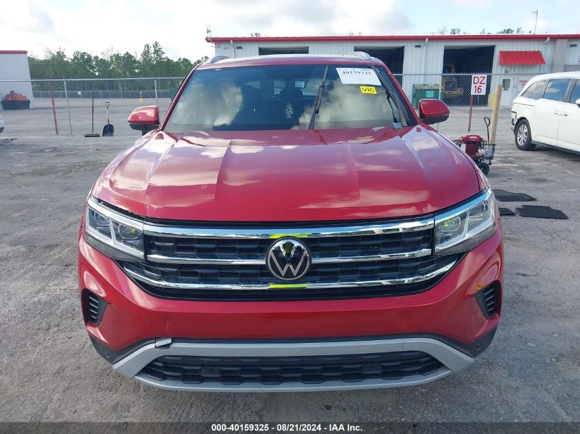 2022 Volkswagen Atlas Cross Sport Se VIN: 1V2JE2CA3NC224244 Lot: 40159325