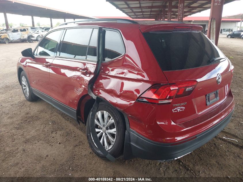 2019 VOLKSWAGEN TIGUAN 2.0T S - 3VV1B7AX2KM070863