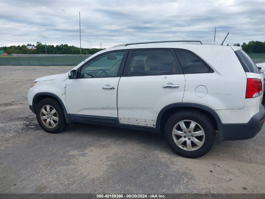 2013 Kia Sorento Lx VIN: 5XYKT3A66DG392289 Lot: 40159366
