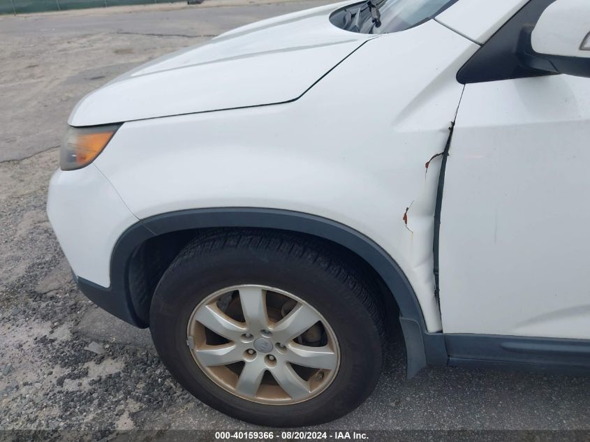 2013 Kia Sorento Lx VIN: 5XYKT3A66DG392289 Lot: 40159366