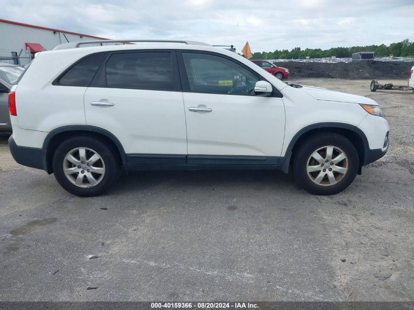 2013 Kia Sorento Lx VIN: 5XYKT3A66DG392289 Lot: 40159366
