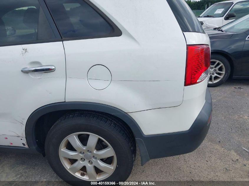 2013 Kia Sorento Lx VIN: 5XYKT3A66DG392289 Lot: 40159366