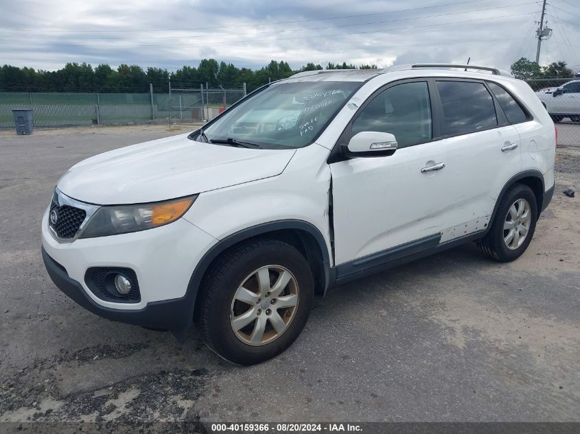 2013 Kia Sorento Lx VIN: 5XYKT3A66DG392289 Lot: 40159366