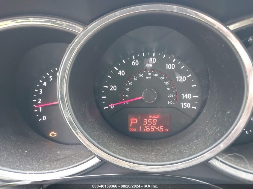 2013 Kia Sorento Lx VIN: 5XYKT3A66DG392289 Lot: 40159366