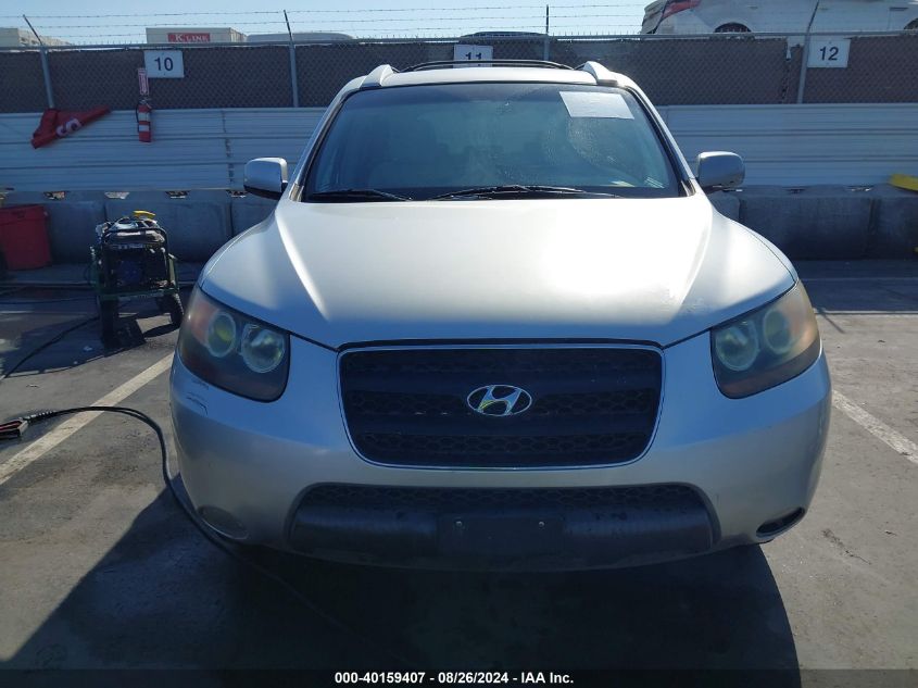 2007 Hyundai Santa Fe Gls VIN: 5NMSG13D37H089632 Lot: 40159407