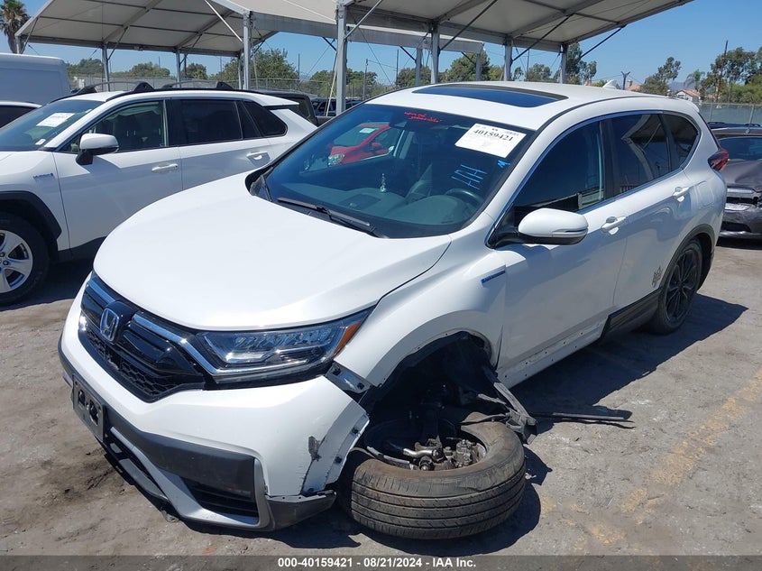 2022 HONDA CR-V HYBRID EX-L - 5J6RT6H83NL015300