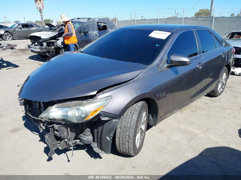 2016 Toyota Camry Se VIN: 4T1BF1FK3GU237960 Lot: 40159422