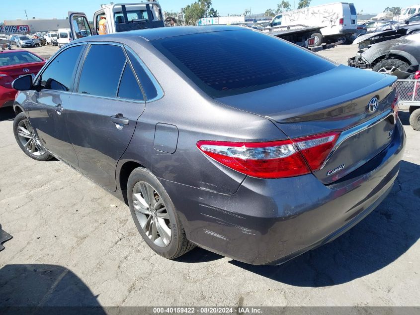 2016 Toyota Camry Se VIN: 4T1BF1FK3GU237960 Lot: 40159422