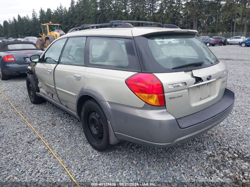 2005 Subaru Legacy Outback 2.5I Limited VIN: 4S4BP62C457348702 Lot: 40159436