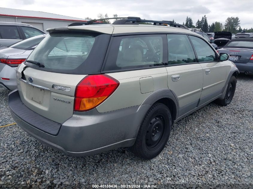 2005 Subaru Legacy Outback 2.5I Limited VIN: 4S4BP62C457348702 Lot: 40159436