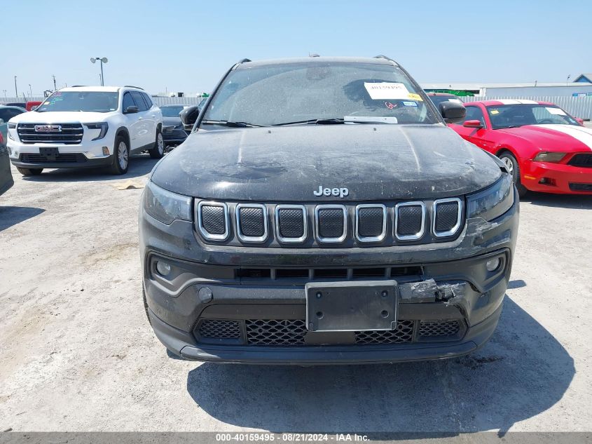 2022 Jeep Compass Latitude Lux VIN: 3C4NJDFB1NT218753 Lot: 40159495