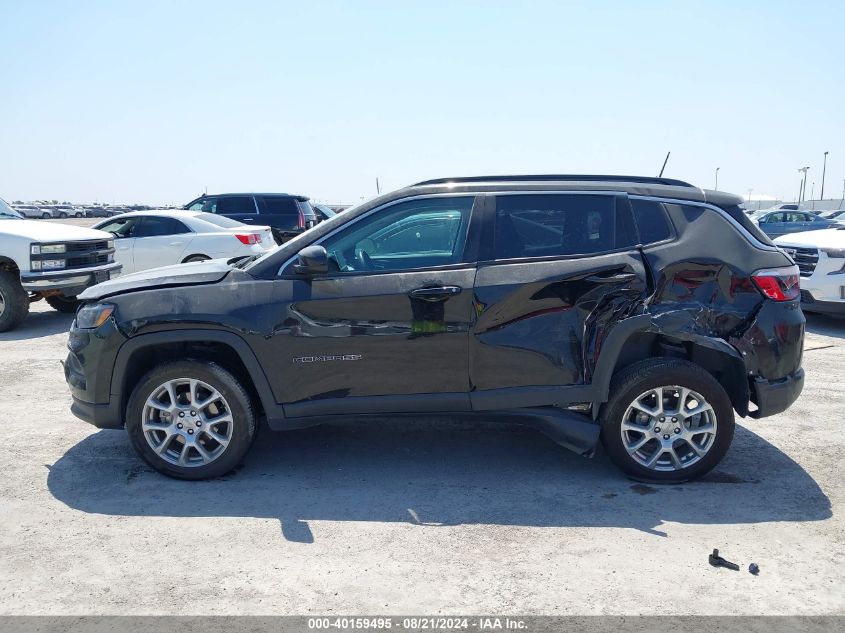 2022 Jeep Compass Latitude Lux VIN: 3C4NJDFB1NT218753 Lot: 40159495