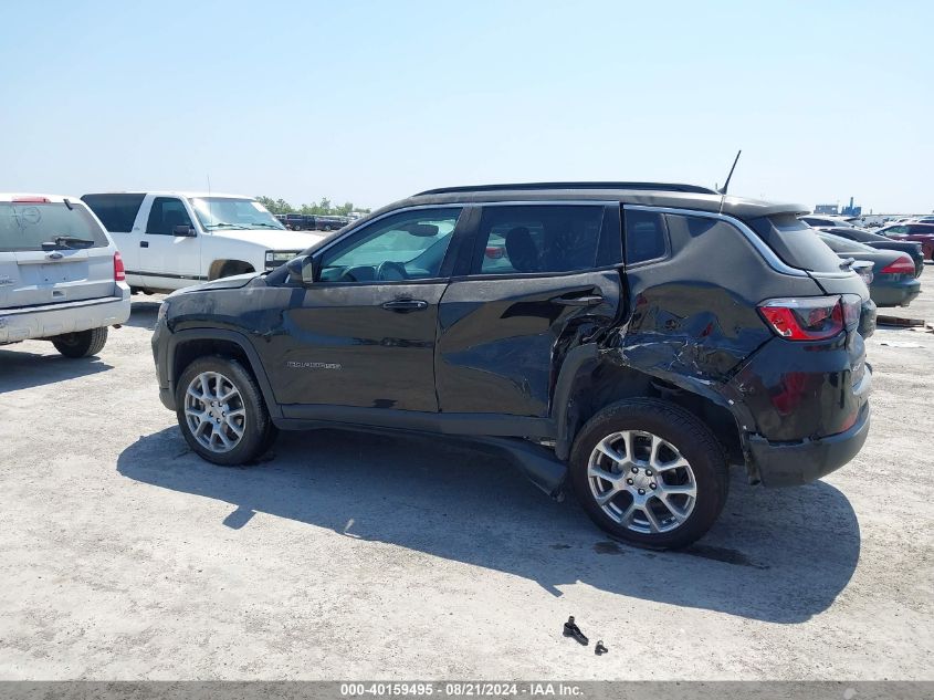 2022 Jeep Compass Latitude Lux VIN: 3C4NJDFB1NT218753 Lot: 40159495