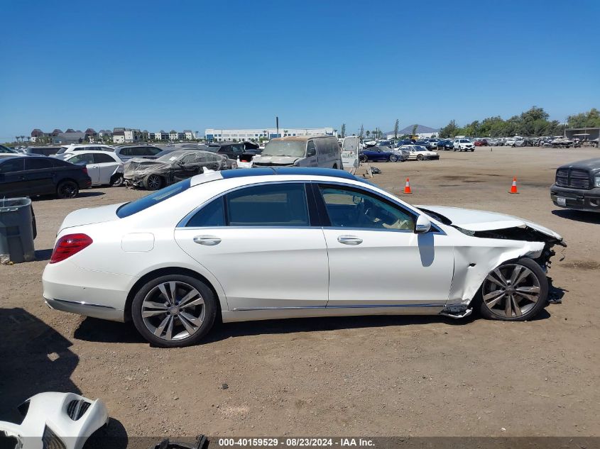 2015 Mercedes-Benz S 550 VIN: WDDUG8CB7FA096002 Lot: 40159529