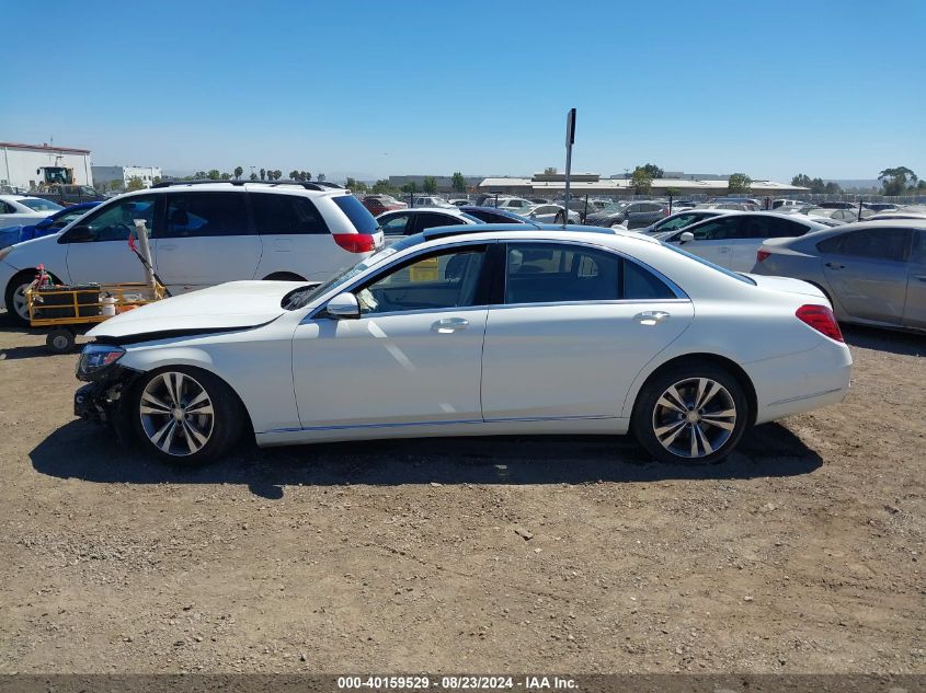 2015 Mercedes-Benz S 550 VIN: WDDUG8CB7FA096002 Lot: 40159529