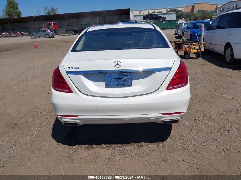 2015 Mercedes-Benz S 550 VIN: WDDUG8CB7FA096002 Lot: 40159529