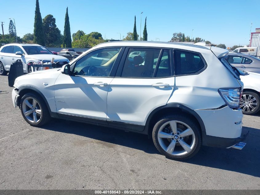 2017 BMW X3 Sdrive28I VIN: 5UXWZ7C34H0X42670 Lot: 40159543