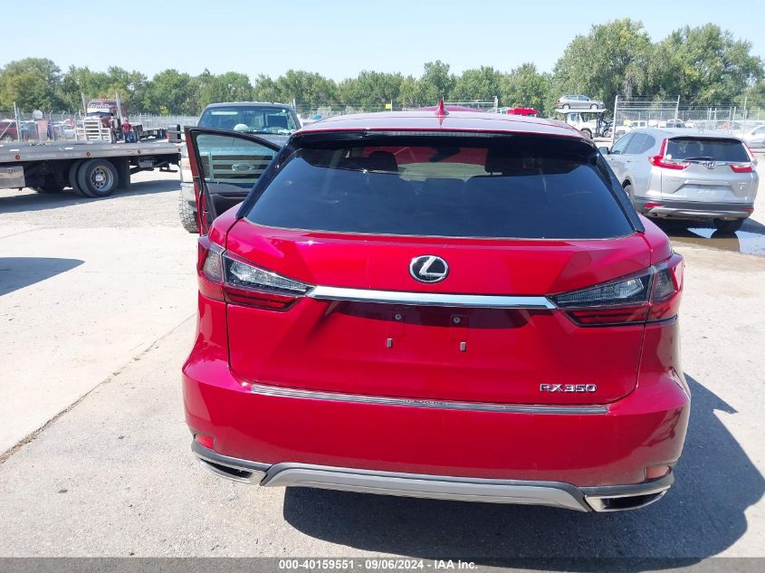 2021 Lexus Rx 350 VIN: 2T2AZMDAXMC272146 Lot: 40159551