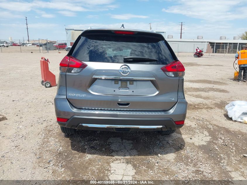 2018 Nissan Rogue Sl VIN: JN8AT2MT7JW467964 Lot: 40159585