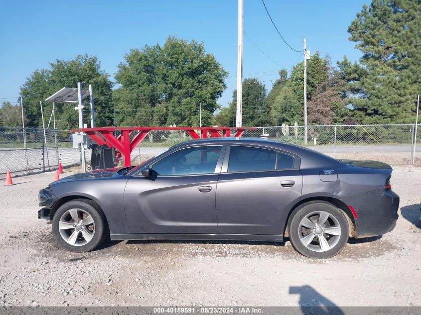 2016 Dodge Charger Sxt VIN: 2C3CDXHG6GH197178 Lot: 40159591