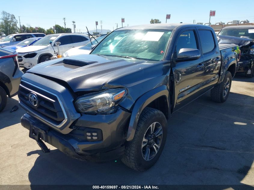 2017 Toyota Tacoma Trd Sport VIN: 3TMAZ5CN6HM039800 Lot: 40159697