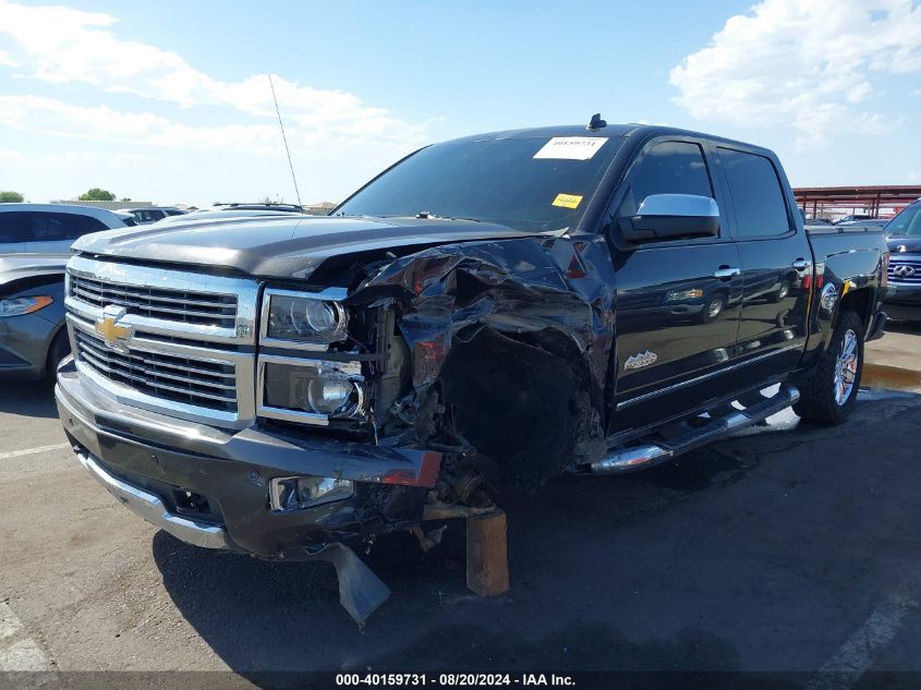 2014 Chevrolet Silverado 1500 High Country VIN: 3GCUKTEC3EG520700 Lot: 40159731