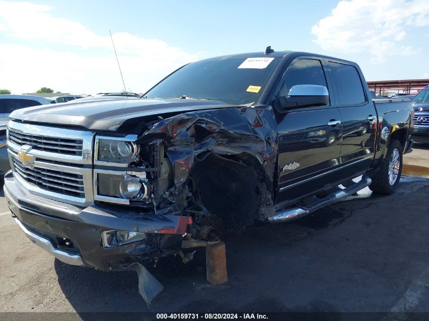 2014 Chevrolet Silverado 1500 High Country VIN: 3GCUKTEC3EG520700 Lot: 40159731