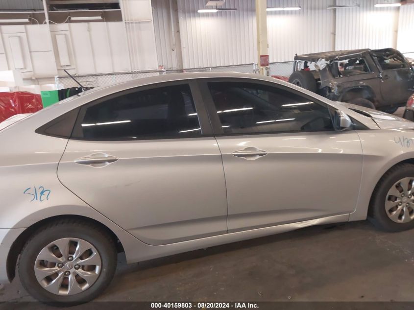 2017 Hyundai Accent Se VIN: KMHCT4AE8HU174484 Lot: 40159803