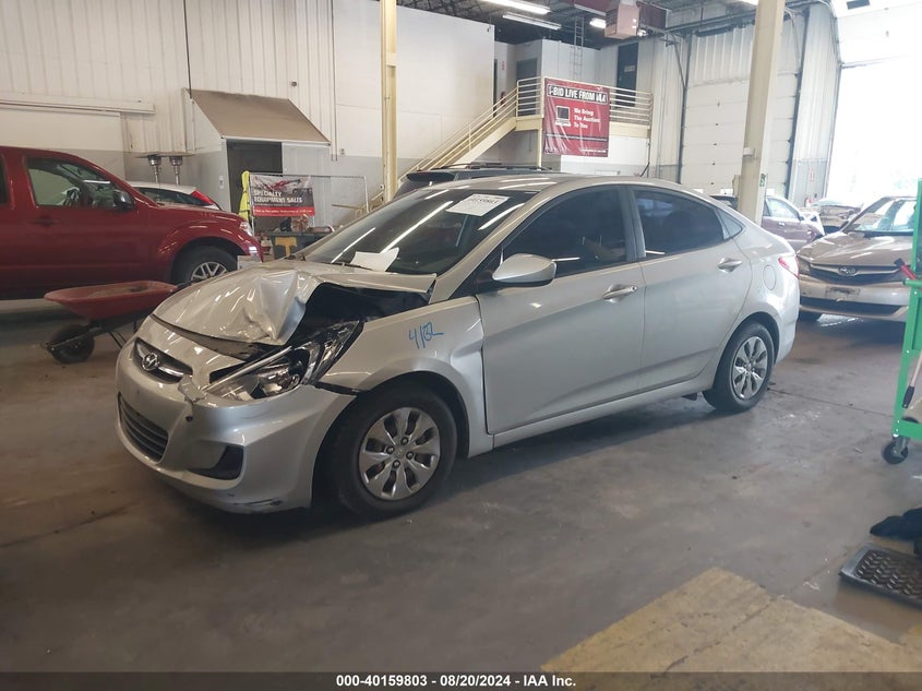 VIN KMHCT4AE8HU174484 2017 HYUNDAI ACCENT SE