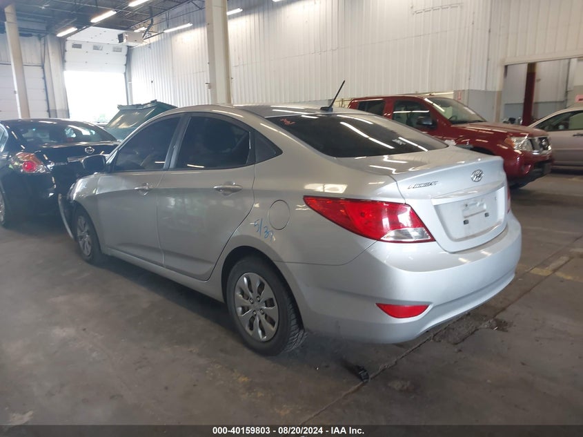 VIN KMHCT4AE8HU174484 2017 HYUNDAI ACCENT SE