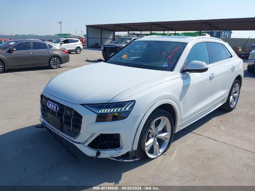 2023 Audi Q8 Premium 55 Tfsi Quattro Tiptronic VIN: WA1AVBF15PD025362 Lot: 40159826