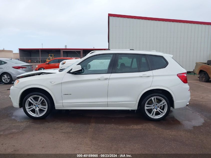 2014 BMW X3 xDrive28I VIN: 5UXWX9C58E0D30351 Lot: 40159865