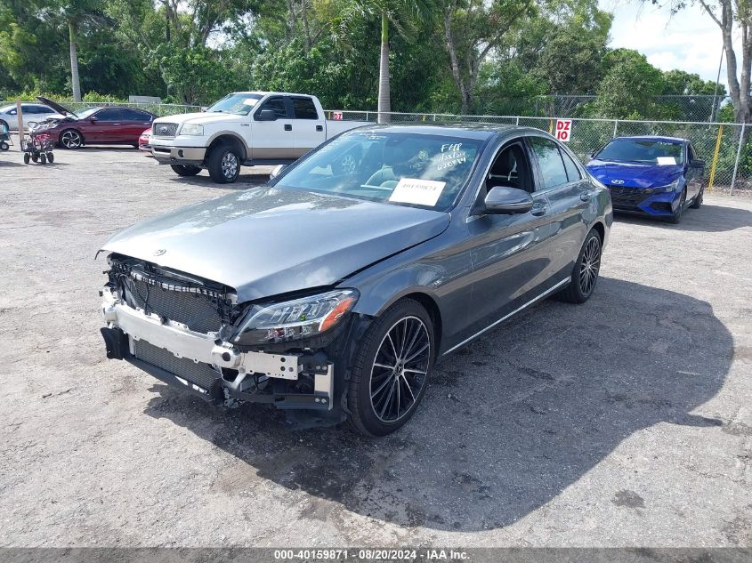 2021 Mercedes-Benz C 300 Sedan VIN: W1KWF8DB3MR620884 Lot: 40159871