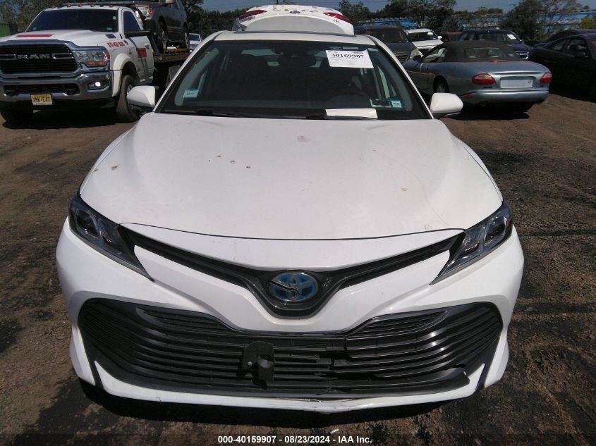 4T1B31HK9KU007032 2019 Toyota Camry Hybrid Le