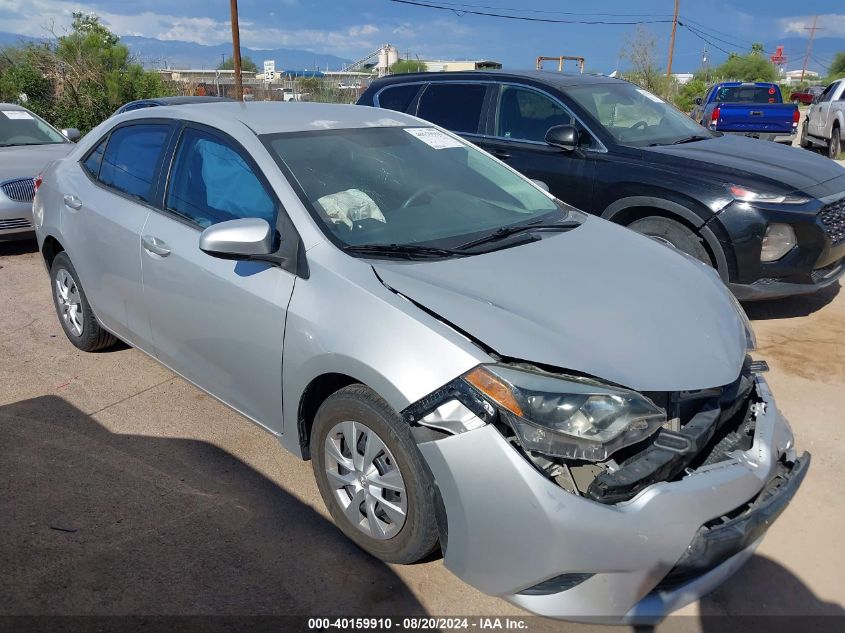 2014 Toyota Corolla L VIN: 5YFBURHE9EP108891 Lot: 40159910