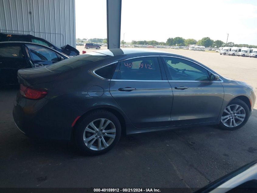 2015 Chrysler 200 Limited VIN: 1C3CCCAB5FN534570 Lot: 40159912