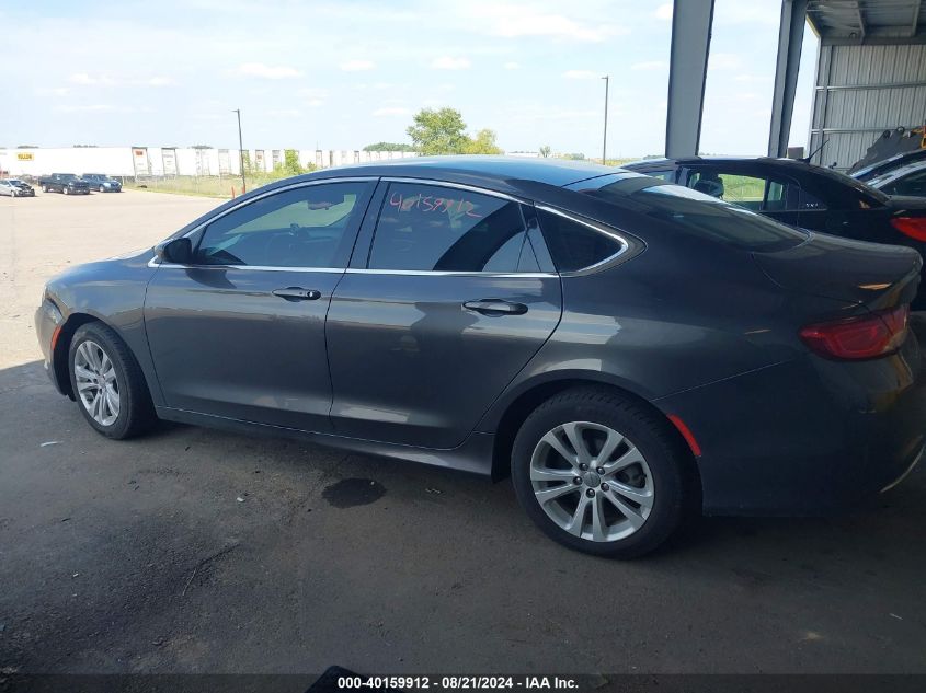 2015 Chrysler 200 Limited VIN: 1C3CCCAB5FN534570 Lot: 40159912