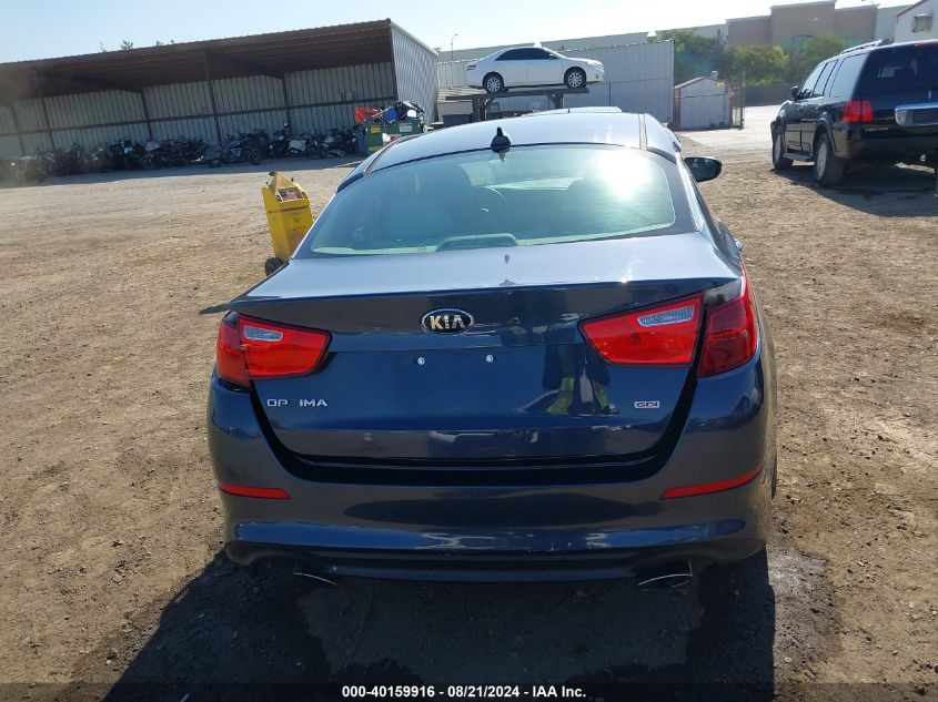 2015 Kia Optima Lx VIN: 5XXGM4A7XFG433077 Lot: 40159916