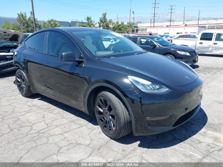 5YJYGDEE5MF216475 2021 TESLA MODEL Y - Image 1