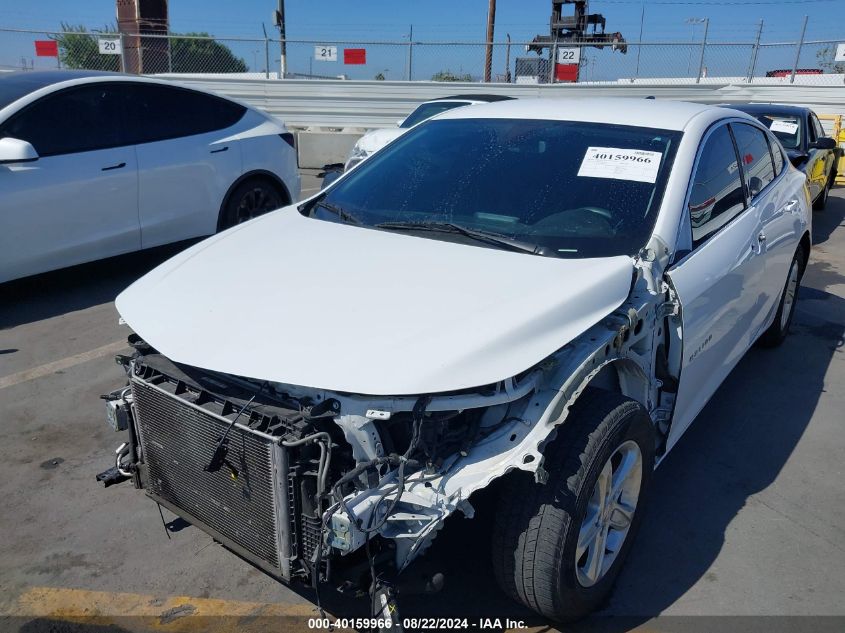 2020 Chevrolet Malibu Fwd Ls VIN: 1G1ZB5ST2LF114825 Lot: 40159966