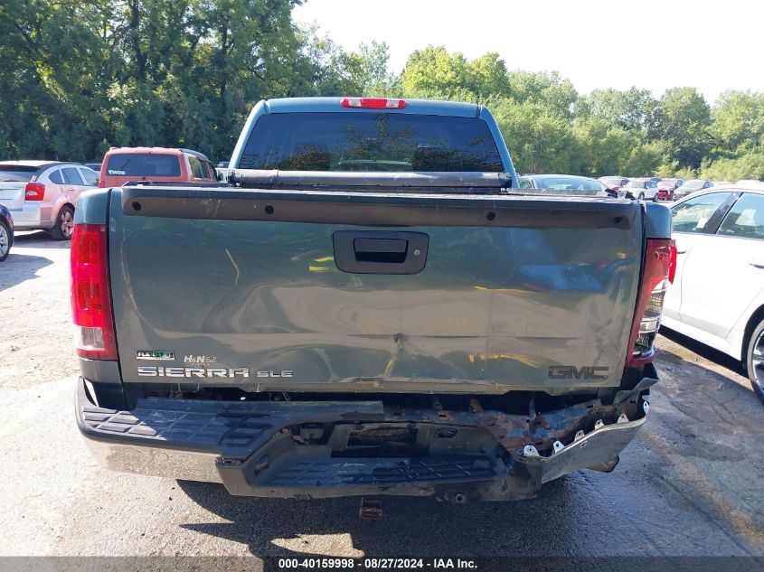 2011 GMC Sierra 1500 Sle VIN: 3GTP2VE31BG151307 Lot: 40159998