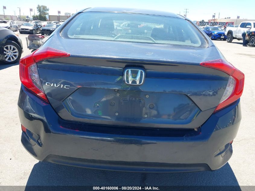 2018 Honda Civic Lx VIN: 2HGFC2F69JH525291 Lot: 40160006