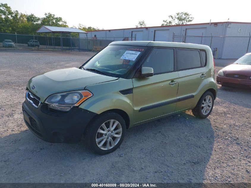 2012 Kia Soul + VIN: KNDJT2A69C7354461 Lot: 40160009