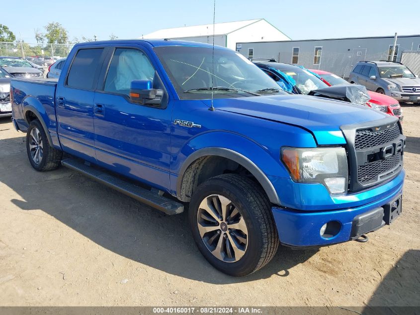 2013 Ford F150 Supercrew VIN: 1FTFW1EF5DFC55757 Lot: 40160017