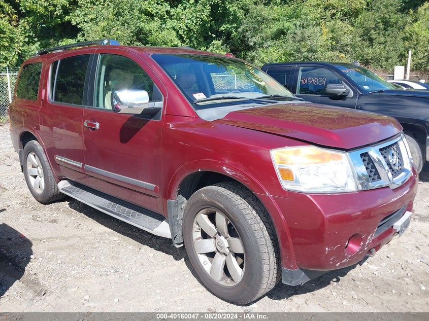2012 Nissan Armada Sl VIN: 5N1AA0NC2CN613566 Lot: 40160047
