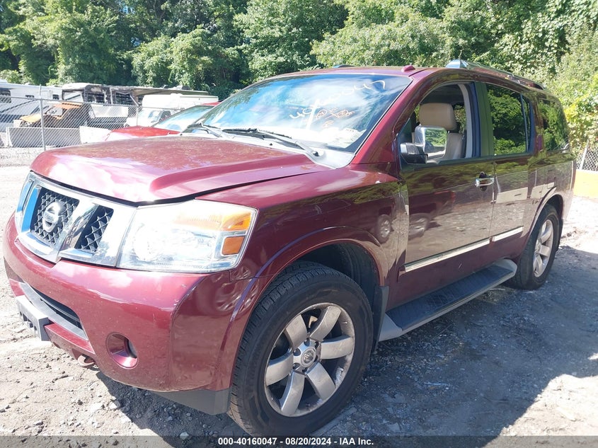 2012 Nissan Armada Sl VIN: 5N1AA0NC2CN613566 Lot: 40160047
