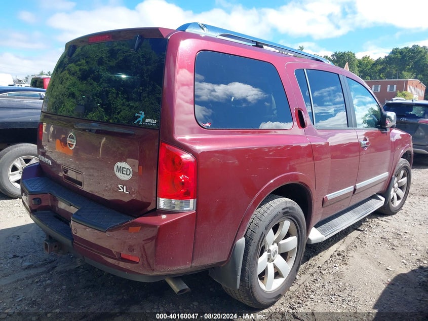 2012 Nissan Armada Sl VIN: 5N1AA0NC2CN613566 Lot: 40160047