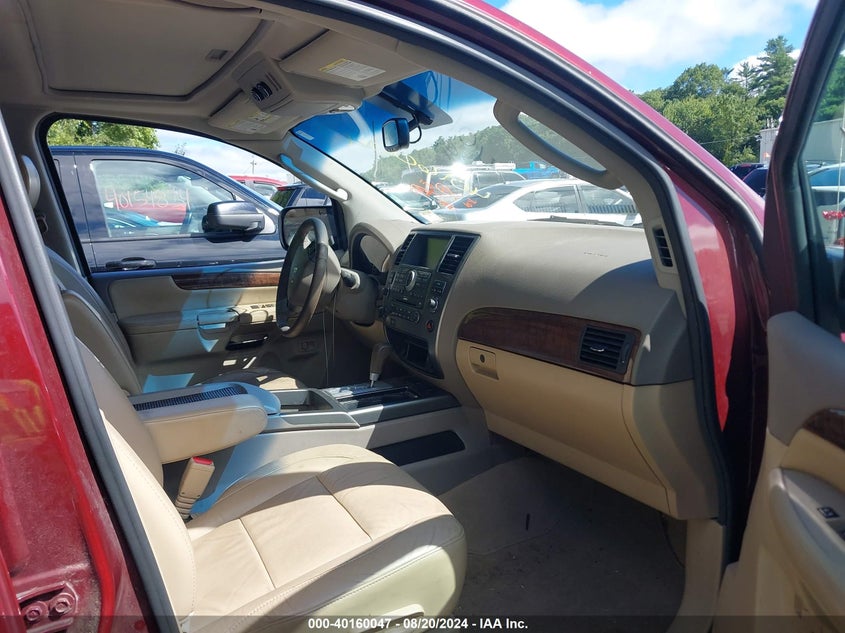 2012 Nissan Armada Sl VIN: 5N1AA0NC2CN613566 Lot: 40160047